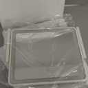 FENNIO Vanity Mirror with Lights 14"12" Makeup Mirror with Lights,Lighted Vanity Mirror Tabletop,Smart Touch with 3-Color Lighting,Dimmable,for Vanity Desk Tabletop (White)