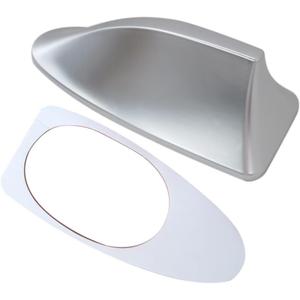 Ebony Shark Fin Roof Antenna Cover for Hyundai Sonata SE Sedan 4-Door 2.4L 2015-2019 - Silver