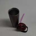 Owala FreeSip Sway Insulated Stainless Steel Water Bottle with Two-Way Spout, Built-In Straw and Bucket Handle, Made for Travel, School, and Sports, 40oz, BPA Free, Leak Proof, Black Cherry