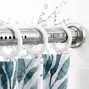 Shower Curtain Rod, Stainless Steel Tension Curtain Rods, 43"-122"