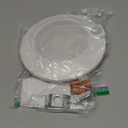 CLOUDY BAY Motion Sensor Ceiling Light Indoor,120V CRI90 10W 5000K Bright Day Light,6.5 inch LED Flush Mount Ceiling Lighting Fixture for Garage,Walk-in Closet,Attic,Pantry Wet Location White Finish