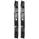 134149 Mower Blade for 42'' Deck, Compatible with C raftsman LT1000 LT2000 YT3000 YT4000 YS4500, H usqvarna LT125 LTH130 YTH1842 YTH20F42T, P oulan, A YP, Replace 422719, 424752, 138971, 2-Pack