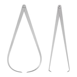 HARFINGTON Firm Joint Inside Outside Caliper Set 500mm 20 inch 410 Stainless Steel Firm Friction Joint for External Internal Measurements