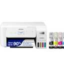 Epson EcoTank ET-2800 Wireless Color All-in-One Cartridge-Free Supertank with Scan and Copy, The Ideal Basic Home Printer - White