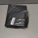 Alligator Fabric, Soft Textured Crocodile Vinyl Faux Leather, Gator Skin Embossed Upholstery DIY Craft and Clips Pleather Sheets  Individual 1 Yard Cut 36x54 (Black)