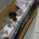 Farmhouse Bathroom Vanity Light, 5-Light Wood Bathroom Light Fixtures Over Mirror, Black Industrial Vanity Lights with Metal Shade, Rustic Bathrooms Lighting for Living Room, Bedrooms, Hallway