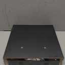 WELLAND 9 1/4 inch Black Mission Floating Shelves for Wall, Bathroom Wall Mount Shelves, Wood Modern Display Shelves, Book Shelves,for Bedroom,Living Room and Kitchen