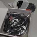 Desktop Punching Bag with Suction Cup - Punch Away Stress, Heavy Duty Office Desk Stress Ball for Adults & Kids, Fun Boxing Toy for Coworkers, Friends (Black)