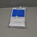 AmazerBath Shower Curtain Liner 2 Pack, 72 x 72 Inches PEVA Plastic Shower Liner with 3 Weighted Stones and 12 Rustproof Metal Grommet, Standard Size Lightweight Shower Curtain - White