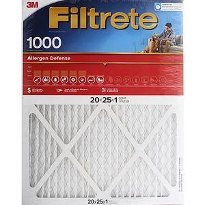 Filtrete Micro Allergen Defense Air Cleaning Filter 20x25x1