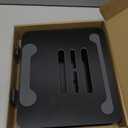 Gogoonike Adjustable Laptop Stand for Desk, Metal Foldable Laptop Riser Holder, Portable Desktop Book Stands, Ventilated Cooling Computer Notebook Stand Compatible with 10-15.6” Laptops