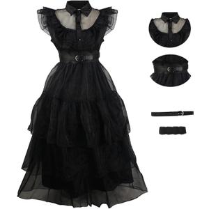 TMSREBU Cosplay Costume Outfit Uniform Party Dress Suit Halloween Full Set (Small)