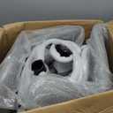 Bar Stools Set of 2, Adjustable Swivel Bar Chairs with Shell Back, PU Leather Counter Height Bar Stools for Kitchen lsland, Light Grey