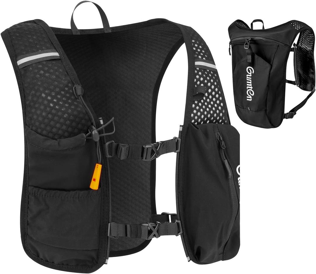 Running Vest for Women Men Adjustable Running Hydration Vest for Marathon Hiking Cycling