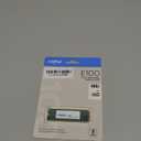 Crucial E100 SSD 480GB M.2 NVMe PCIe Gen4 Internal SSD, Up to 4,700MB/s, Laptop & Desktop Compatible - CT480E100SSD8