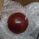 Zhengmy 8 Pcs Mini Christmas Ball Round Candle, Small 2 Inch Ball Pillar Candle Wax Round Xmas Gift for Christmas Holiday Dinner Table Centerpieces Decor(Red)