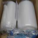 Outdoor Chaise Lounge Cushion for Patio Furniture 72 x 21 x 3 Inch, Water Resistant Patio Lounge Chair Cushion with Straps for Lawn Pool Furniture, 1 Pack, Clemens Noir Blue