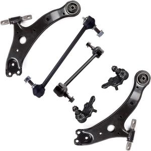 SCITOO 6pcs Suspension Kit 2 Lower Control Arm 2 Lower Ball Joint 1 Rear 1 Front Sway Bar for Lexus ES300 ES330 RX330 RX350 RX400h for Toyota Avalon Camry for Highlander Solara 2002-2003 K620334