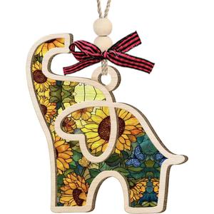 3 x Friendship Elephant Gifts for Women 2025 - Sisterhood Bestie Ornament, Elegant Birthday Gifts for Sisters Siblings, Unique Ornaments for Tree Decor, Thoughtful for Friends