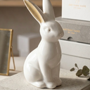 7.5" Ceramic Bunny Decor