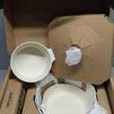 SENSARTE Ceramic Cookware Sets, Pots and Pans Set Non stick, Granite Induction Cookware, Non toxic Healthy Non Stick Kitchen Cooking Set, with Frying Pans Set, PFAS PTFE PFOA PFOS Free,14 Pcs (Medium)