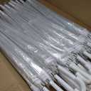 Aodaer 30 Pcs Clear Wedding Umbrellas Bulk, 36 Inch Transparent Bubble Umbrella with Storage Box Large Dome Windproof Stick Umbrellas for Rain Wedding Bridal Party Supplies Photography Props