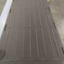 YITAHOME 200 Gallon Double-Wall Deck Box with Divider & Side Handles, Outdoor Large Storage for Patio Furniture Cushions, Garden Pool Accessories, Water Resistant & Lockable (Brown)