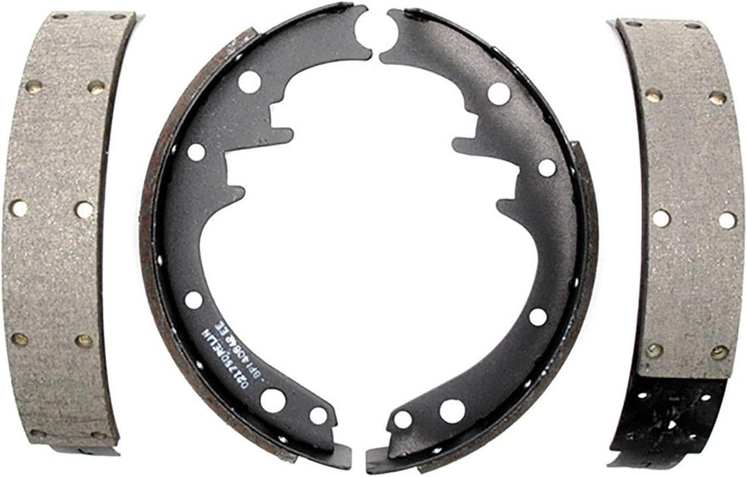 ACDelco Gold 1731B (19307573) Bonded Rear Drum Brake Shoe Set