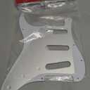 KAISH 11 Hole ST/Strat Style Pickguard SSS Pick Guard for USA/Mexico Stratocaster/Strat Vintage Tortoise