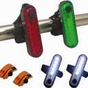 Vantone LED Navigation Light Kit for Kayak, Dinghy, Canoe, Boat Stern, Pontoons, Bike Tail, Portable Battery Operated Rechargeable LEDs for Night Fishing Paddling