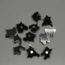 12 Pack Cat-Shaped Magnetic Chip Clips Cute Black Cat Food Bag Clips Funny Magnets for Snack or for Use on The Fridge, Kitchen Organization and Home Use, Remove Protective Film