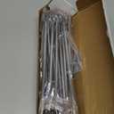 Gray Bunny Metal Table Number Holders, 12 Pack, 12 in Tall, Silver Chrome, Card Holders Tabletop Table Number Stands, Wire Clip for Restaurants Recipe Place Card Signs, Weddings, Banquets, Pictures
