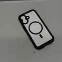 Miracase for iPhone 17 Case 6.3'', Full-Body Bumper Military Drop Protection Outdoor Phone case with Built-in Glass Screen &Camera Control,Easy Installation,No Gap,Compatible with MagSafe,Black