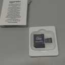 Amazon Basics Micro SDXC Memory Card with Full Size Adapter, A2, U3, Read Speed up to 100 MB/s, 128 GB, Black