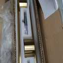 Battery Operated Wall Sconces Set of Two, Modern Sconces Wireless Cordless Rechargeable Light with Remote, Gold and Black Wall Lamp Dimmable Home Decor for Bedroom Living Room Hallway Timing 23.6 Inch