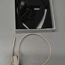 Bone Conduction Headphones,IPX5 Open-Ear Wireless Bluetooth 5.3 Magnetic Charging with Mic, 6Hr Playtime, Waterproof Sweatproof Earphones for Sports, Running, Gym, Hiking, Cycling - White