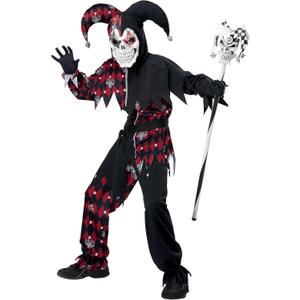 California Costumes Child's Sinister Jester Costume Small (6-8)
