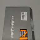 FIFTY-FIFTY Mountain Bike Pedals, Non-Slip and Aluminum Alloy Bicycle Flat Pedals, 9/16" Sealed Bearing, Lightweight and Wide Platform for All Mountain, Enduro, Downhill, E-Bike, MTB