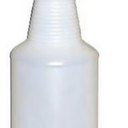 Sprayco Clear Spray Bottle - 32 Oz., Adjustable Spray, Dilution Scale, Model# P-32