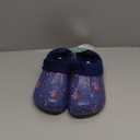 Disney Stitch Clogs for Women Winter Fleece Lining Warm Slip On Sandals Outdoor Garden Shoes with Strap Gifts for Women (8.5-9, Navy)