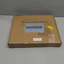 Wooden Wall Mounted Magazine Rack, Boho Style Wall File Organizer, File Holder For Entryway Living Room Kids room and Office, Magazine Holder, Hanging Mail Organizer (Brown)