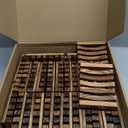 Jiozermi 15 PCS Wooden Soap Dish for Bar Soap, Bathroom Wooden Soap Bar Holder for Shower, Wood Soap Tray Saver for Bathroom, Kitchen