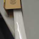 Cordless Blackout Roller Shades Blinds for Windows Free-Stop,Pull Down Room Darkening with Valance,Thermal Insulated Woven Fabric Window Door Blinds for Home,Office,White 34.5" W x 72" H