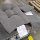 Storkcraft Premium Hoop Glider & Ottoman (White/Gray)  GREENGUARD Gold Certified Nursery Glider, Solid Wood Craftsmanship, Smooth-Gliding, Award-Winning