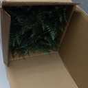 QIANYUN Fake Fern Outdoor Artificial Plants-2-Pack Artificial Outdoor Hanging Fern Faux Greenery UV Resistant Plastic Plants for Front Porch Living Room Garden Decor- Including Hanging Planters