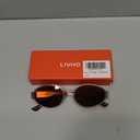 livho 2025 Trendy Oval Sunglasses - Stylish Polarized Shades for Everyday - Retro Metal Frames
