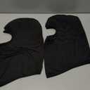 ROXUN Ski Mask Balaclava Shiesty, 2 Pack Cold Winter Warm Windproof Motorcycle Neck Gaiter for Men/Women Black