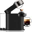 Nespresso Vertuo Next Coffee and Espresso Machine by Breville,1.1 liters, Dark Chrome