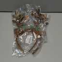 2 x CHUN-YAN Christmas Reindeer Antlers Headband - Deer Antlers Headbands for Christmas Hair Accessories - Reindeer Headbands for Women Holiday Party Favors Supplies