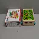 Toddlers Montessori Wooden Educational Toys for Baby Boys Girls Age 1 2 3 Year Old, Shape Sorting Toys 1st One First Birthday Girl Gifts for Kids 1-3, Wood Preschool Learning Fine Motor Skills Game